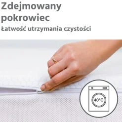 Materac piankowy 120x60 AIR FLOW 3D Honeycomb