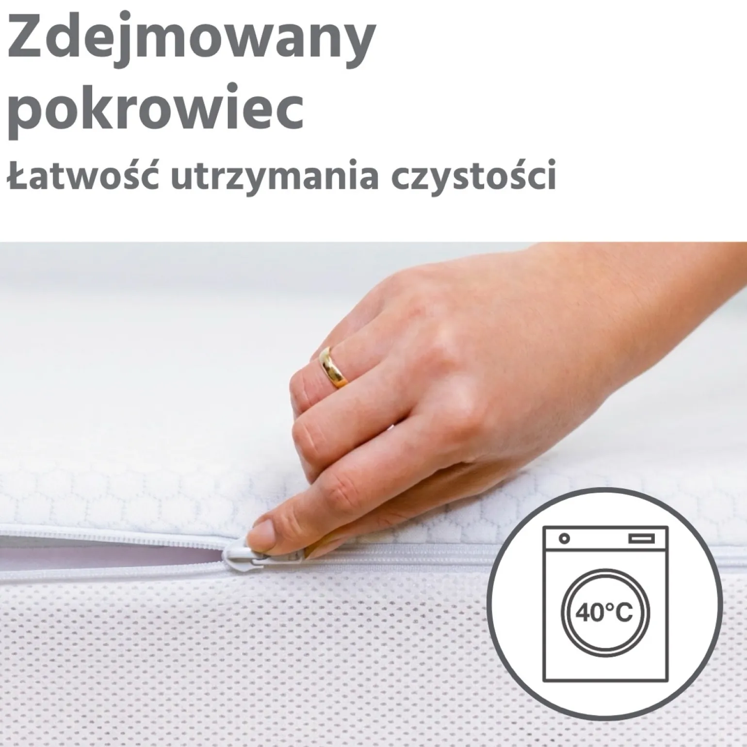 Materac piankowy 120x60 AIR FLOW 3D Honeycomb