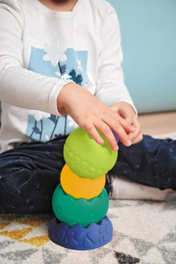 MOM'S CARE Piramida Sensoryczna Pastelowa