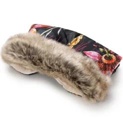 Mufka do wózka HERBARIUM WINTER z futerkiem
