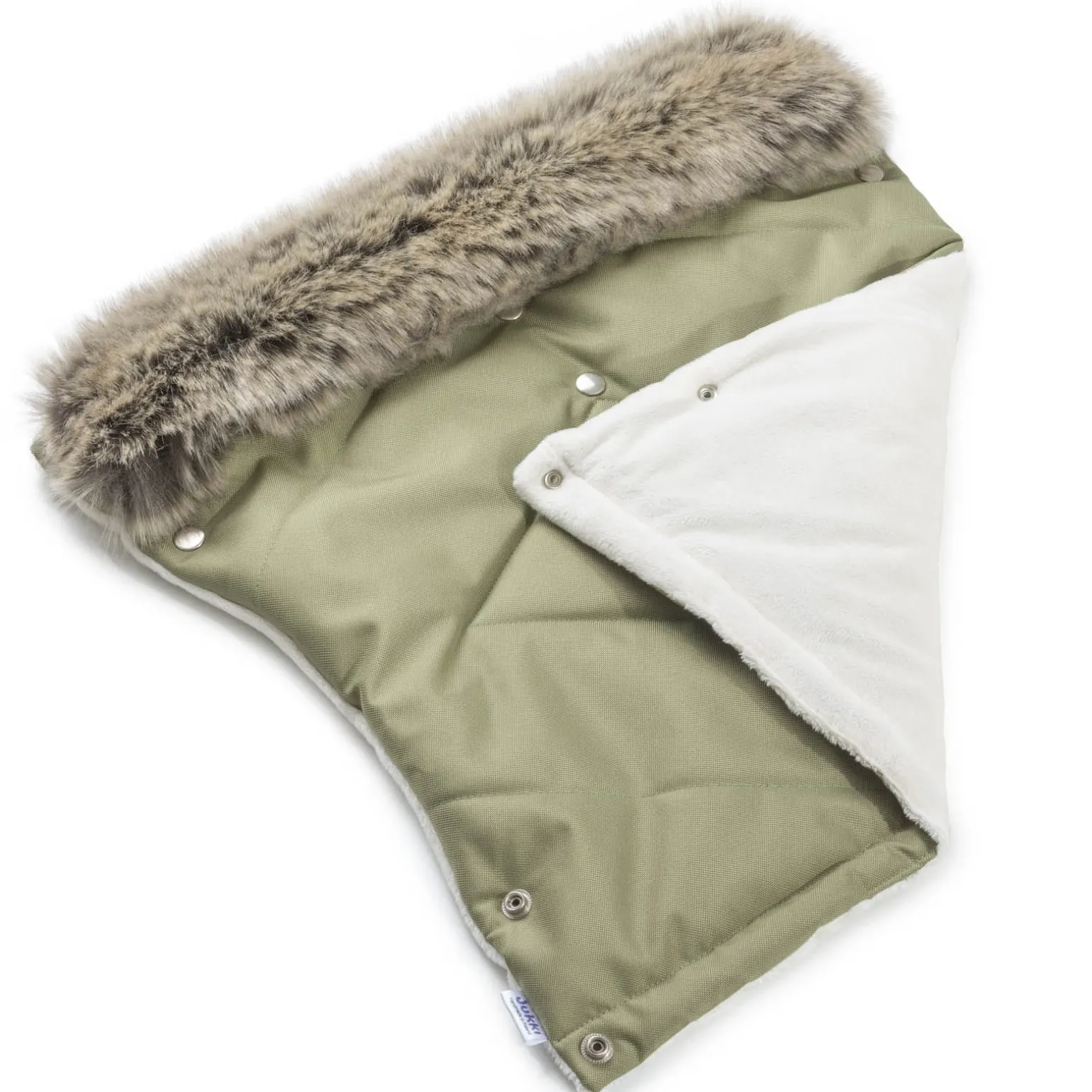 Mufka do wózka OLIVE WINTER z futerkiem
