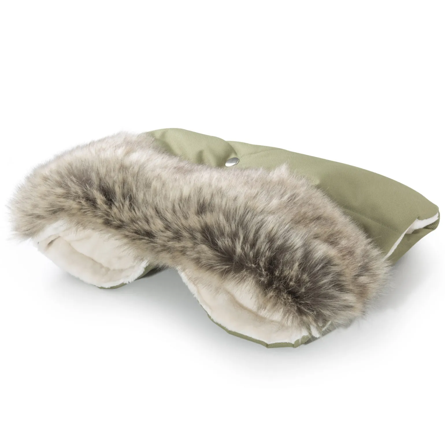 Mufka do wózka OLIVE WINTER z futerkiem