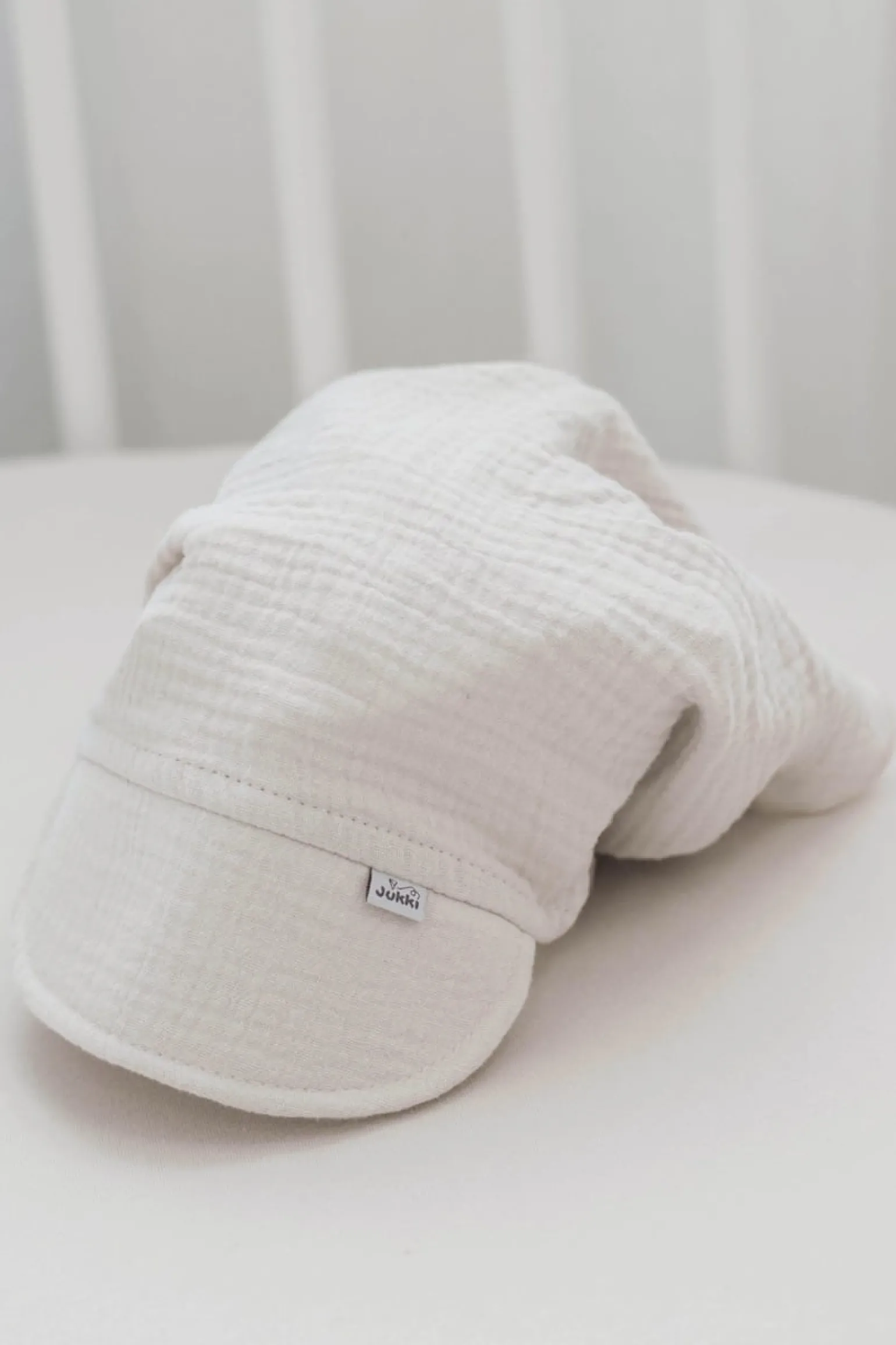 Muślinowa Chustka z daszkiem - Linen