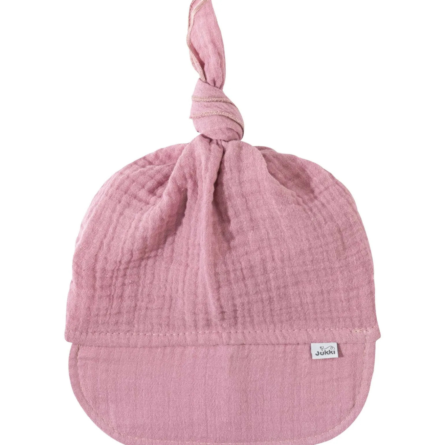 Muślinowa Chustka z daszkiem - Pink