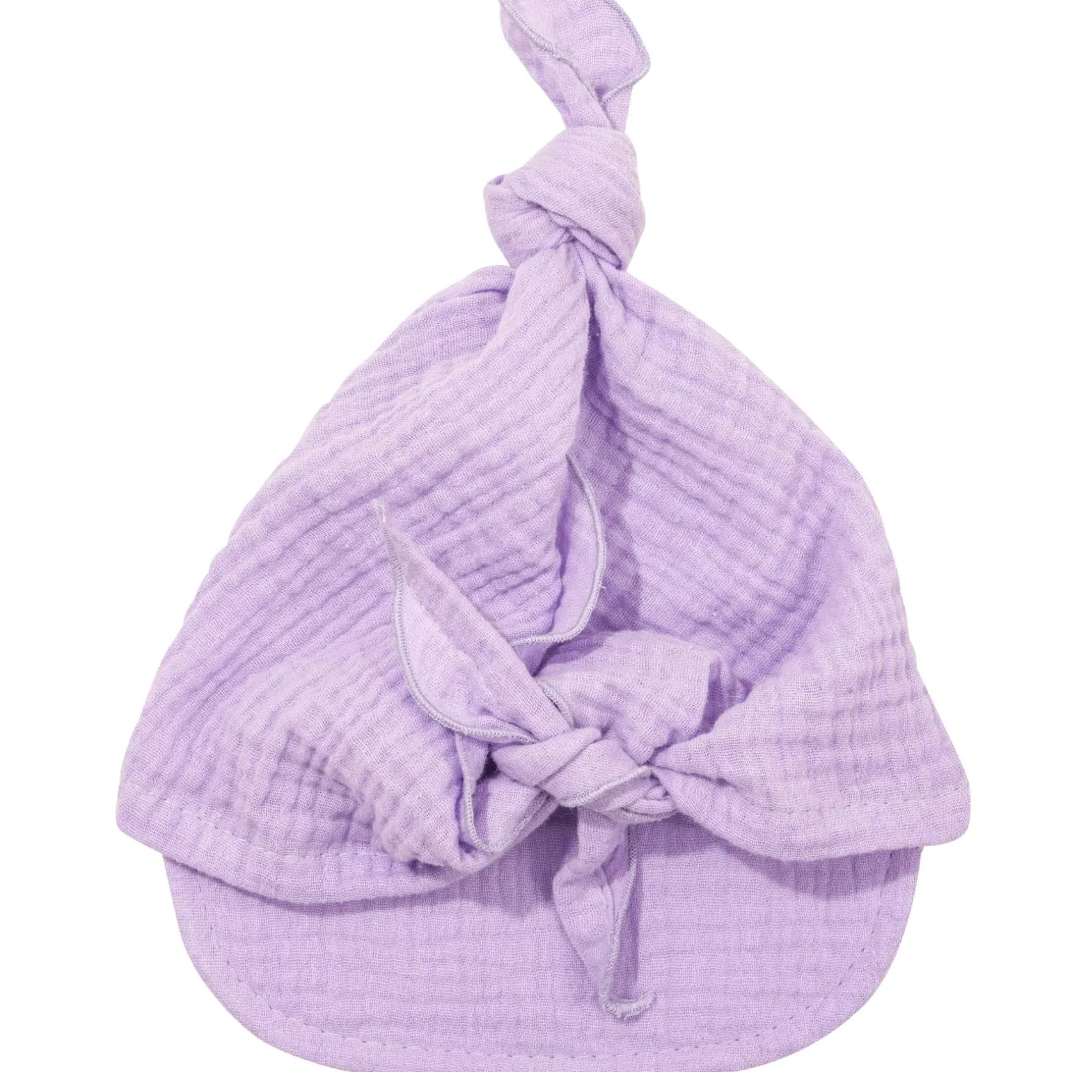 Muślinowa Chustka z daszkiem - Violet