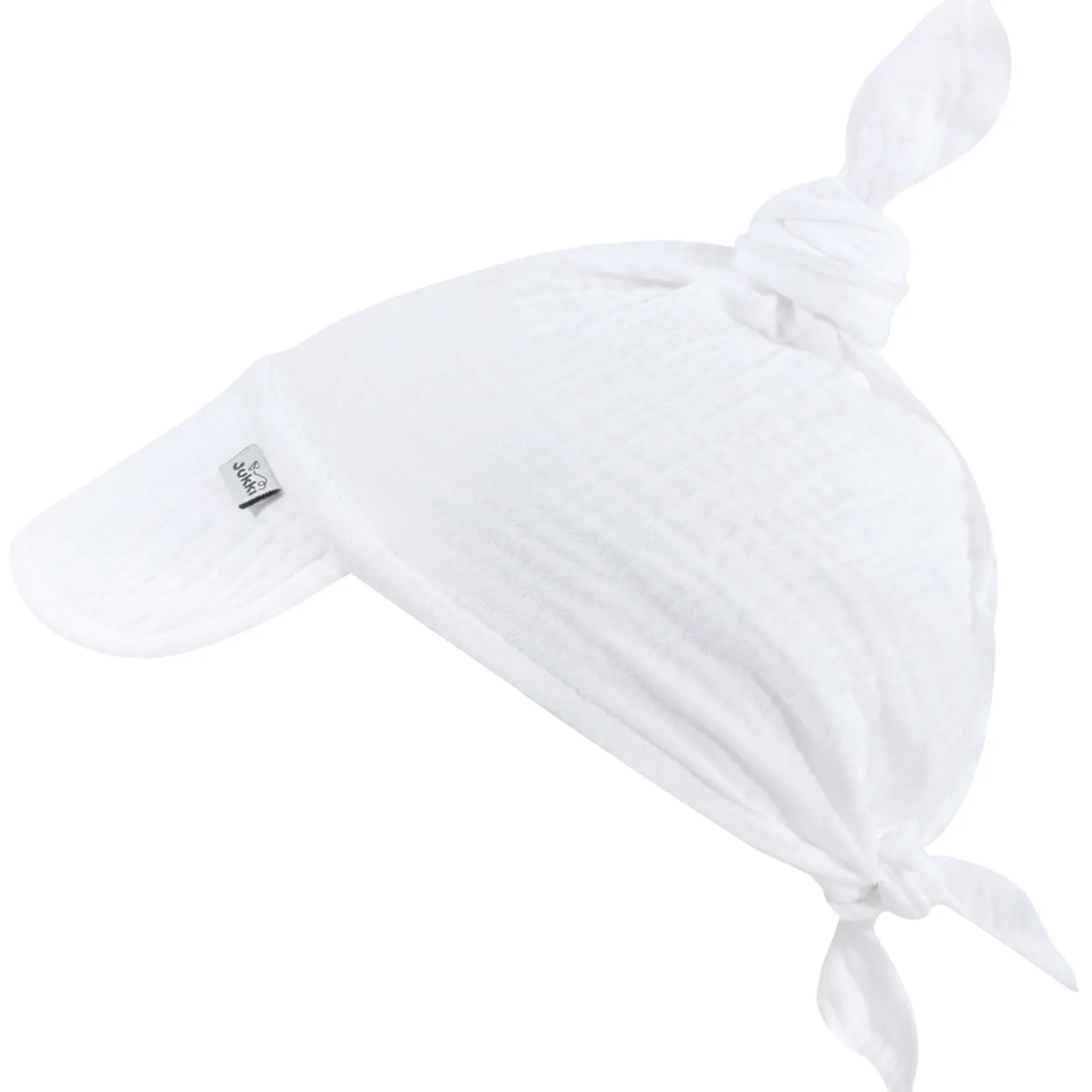 Muślinowa Chustka z daszkiem - White