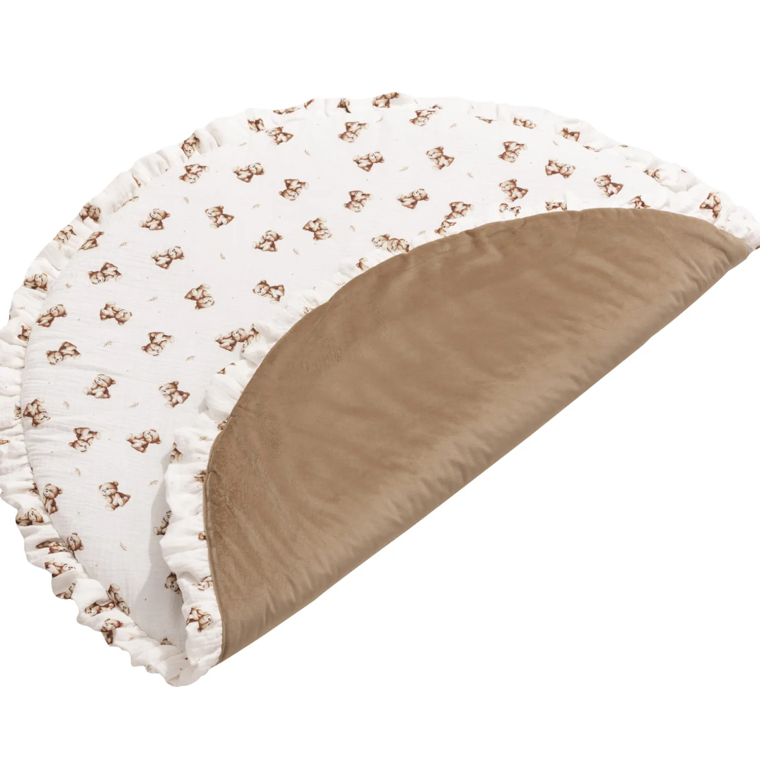 Muślinowa Mata do zabawy - Baby Bear i Toffee Soft Velvet
