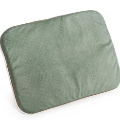 Muślinowa Płaska poduszka 30x40cm - Baby Safari i oliwkowy Velvet