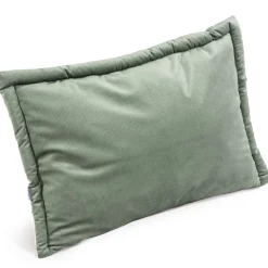 Muślinowa Pełna poduszka 40 x 60cm -Baby Safari i oliwkowy Velvet