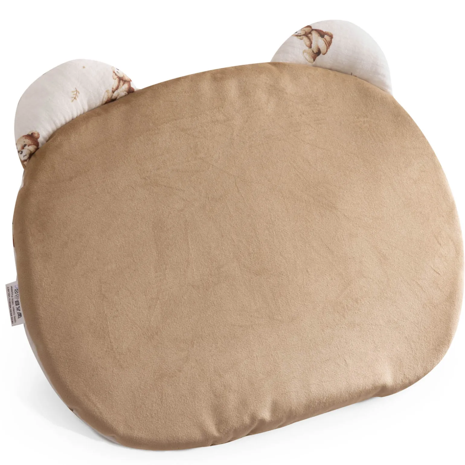 Muślinowa Poduszka MIŚ - Baby Bear i Toffee Soft Velvet