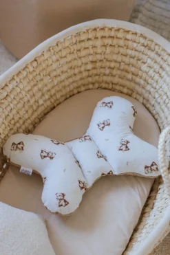 Muślinowa Poduszka motylek - Baby Bear i Toffee Soft Velvet