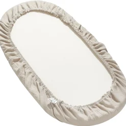 Muślinowe prześcieradło z gumką do GONDOLI i KOŁYSKI 80 x 40 cm - Linen