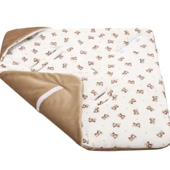 Muślinowy Kocyk do fotelika samochodowego - Baby Bear i Toffee Soft Velvet