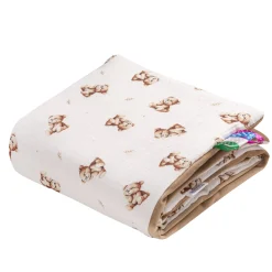 Muślinowy Kocyk niemowlęcy 55x75cm - Baby Bear i Toffee Soft Velvet
