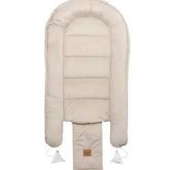 Muślinowy Kokon Comfort - Golden Meadow i Ecru Velvet
