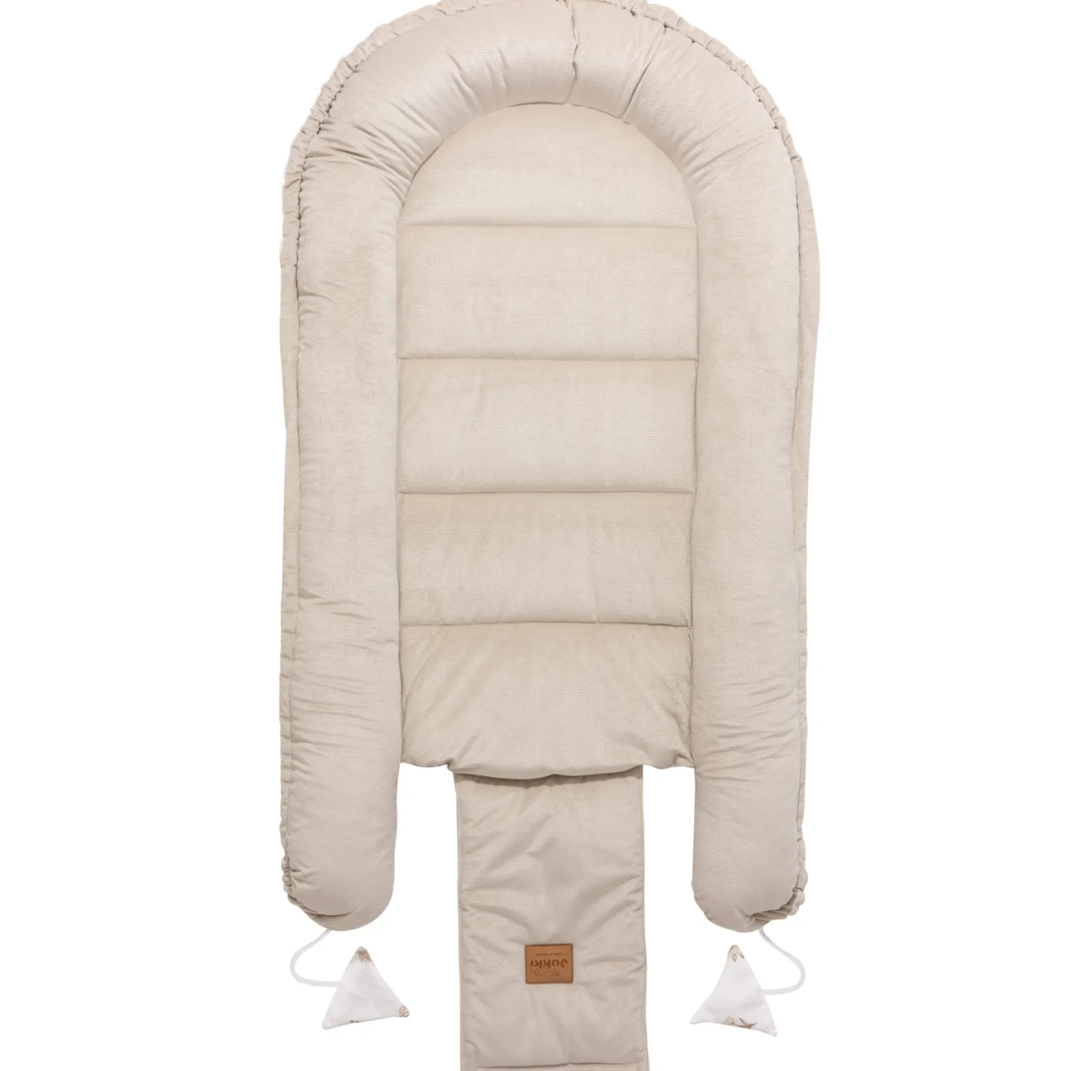 Muślinowy Kokon Comfort - Golden Meadow i Ecru Velvet