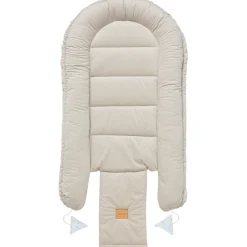 Muślinowy Kokon Comfort - Little Stars i Ecru Velvet