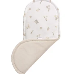 Muślinowy Materac do kokonu Comfort - Golden Meadow i Ecru Velvet