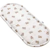 Muślinowy Materac do kokonu Comfort - Baby Bear i Toffee Soft Velvet