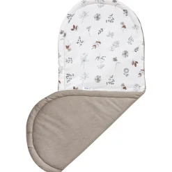Muślinowy Materac do kokonu Comfort - Simply Nature i Latte Velvet