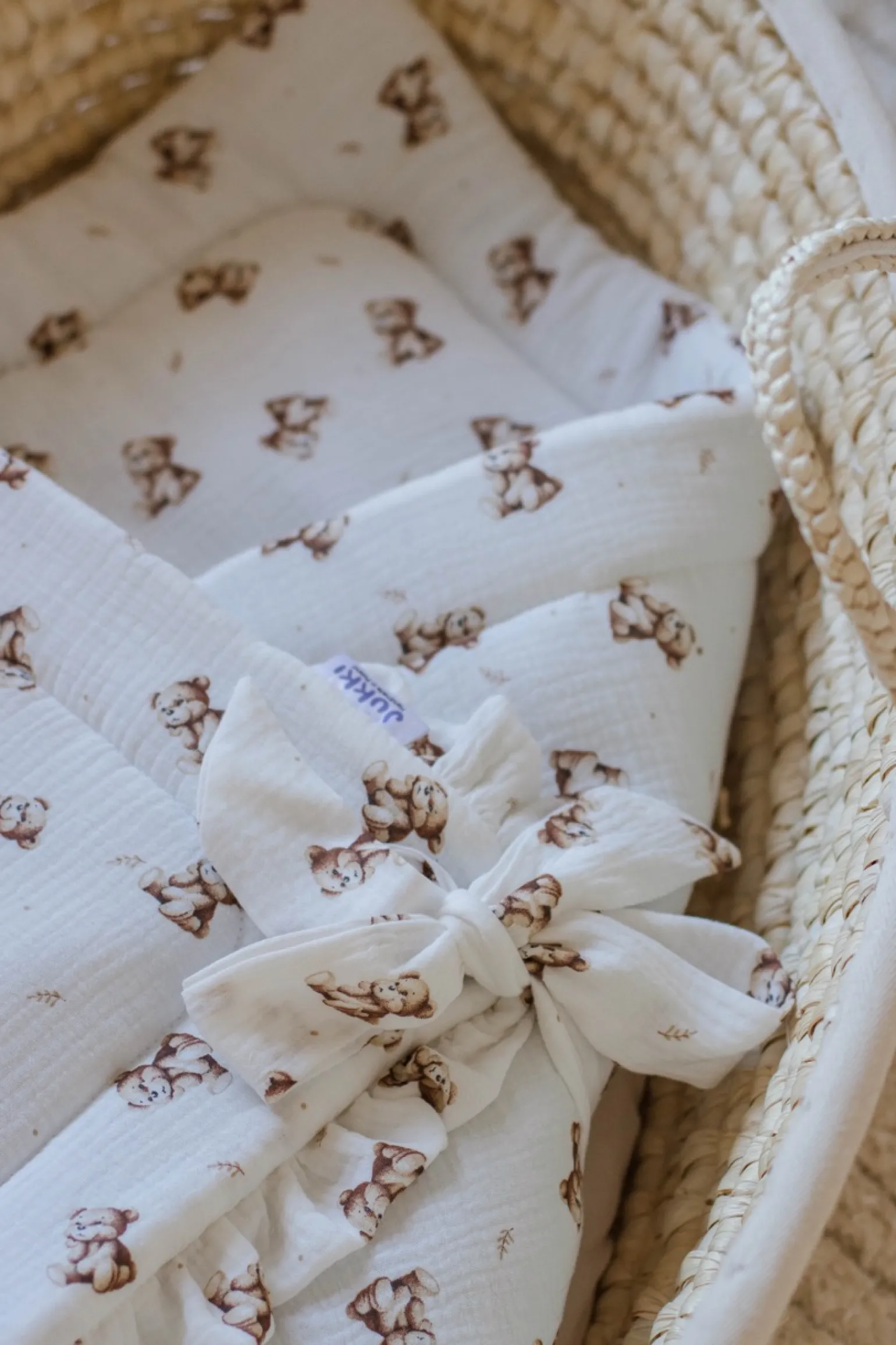 Muślinowy Rożek niemowlęcy - Baby Bear