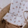 Muślinowy zestaw do wózka - Baby Bear i Toffee Soft Velvet