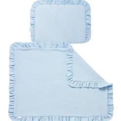 Muślinowy zestaw do wózka - Blue