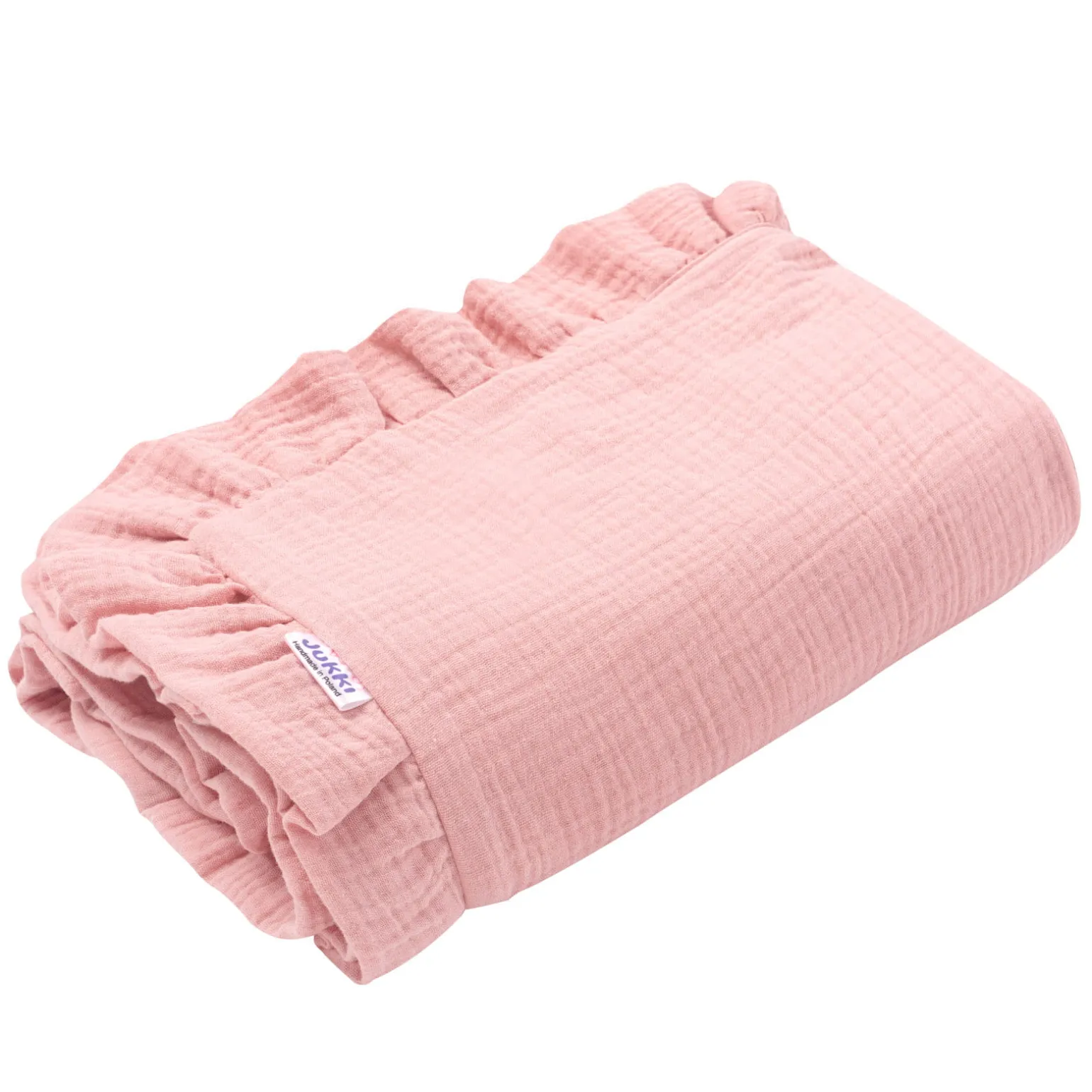 Muślinowy zestaw do wózka - Pink
