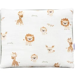 Muślinowy Zestaw 5 elementowy Comfort - Baby Safari i oliwkowy Velvet