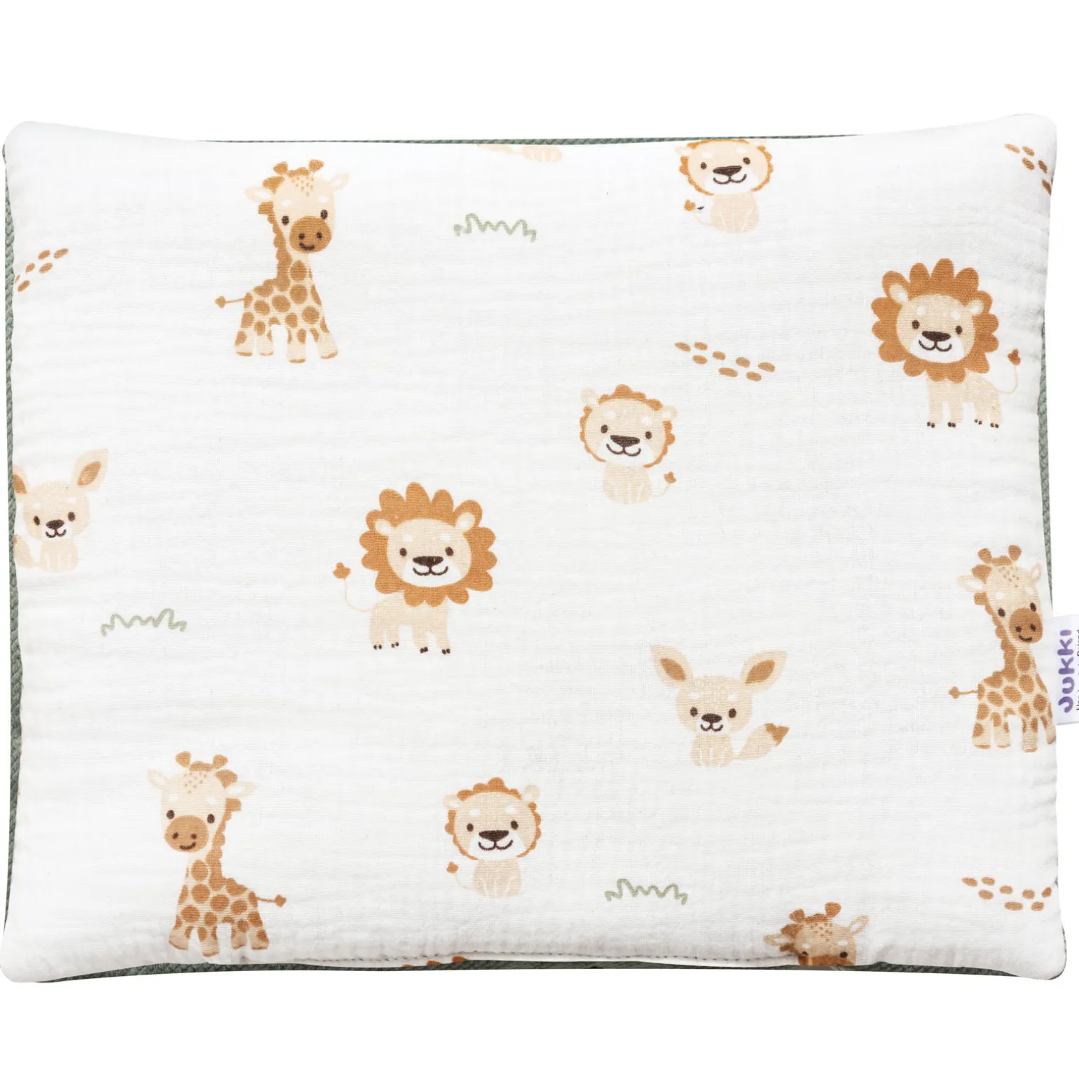 Muślinowy Zestaw 5 elementowy Comfort - Baby Safari i oliwkowy Velvet