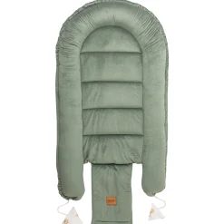 Muślinowy Zestaw 5 elementowy Comfort - Baby Safari i oliwkowy Velvet