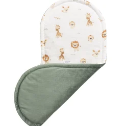 Muślinowy Zestaw 5 elementowy Comfort - Baby Safari i oliwkowy Velvet