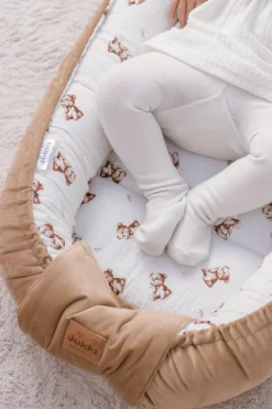 Muślinowy Zestaw 5 elementowy Comfort - Baby Bear i Toffee Soft Velvet