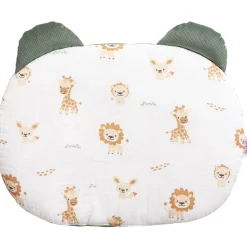 Muślinowy Zestaw 5 elementowy XXL - Baby Safari i oliwkowy Velvet