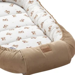 Muślinowy Zestaw 5 elementowy XXL - Baby Bear i Toffee Soft Velvet