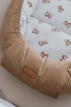 Muślinowy Zestaw 5 elementowy XXL - Baby Bear i Toffee Soft Velvet