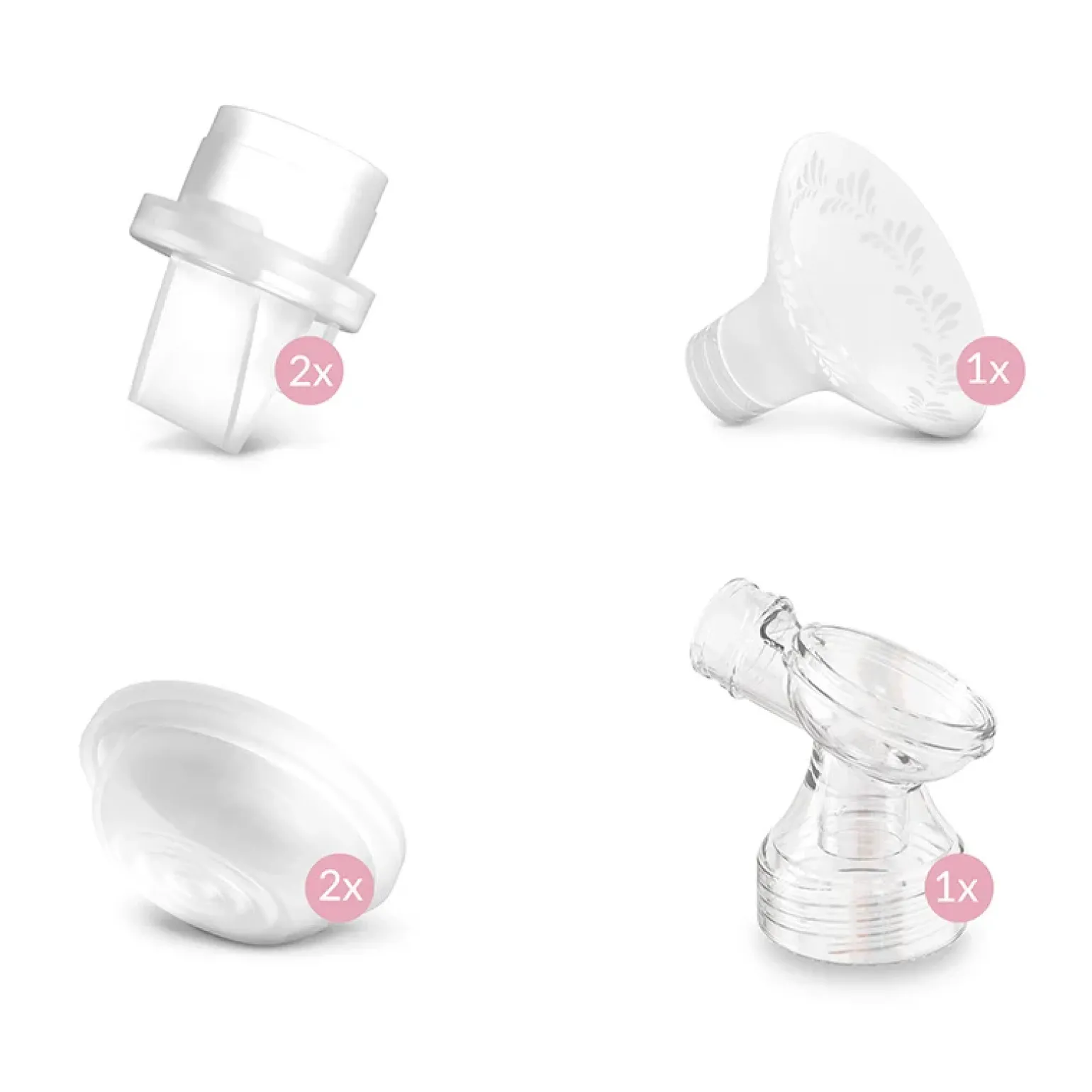 NENO Spare parts kit 2 - Zestaw części zamiennych do laktatorów Neno