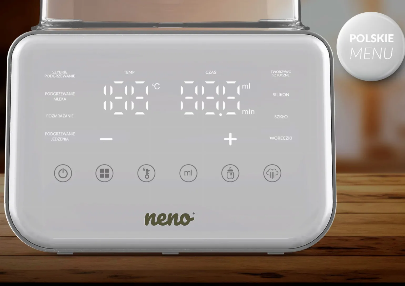 Neno Vivo - 6w1, sterylizator, podgrzewacz, rozmrażacz