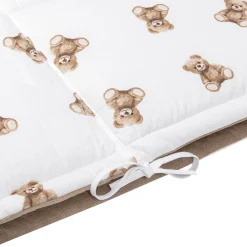 Ochraniacz do łóżeczka - Mr. Teddy i Caramel Velvet