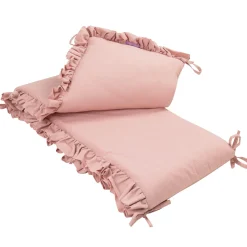 Ochraniacz do łóżeczka - Pastel Pink