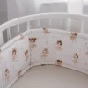Ochraniacz do łóżeczka - Prima Ballerina i Cappuccino Velvet