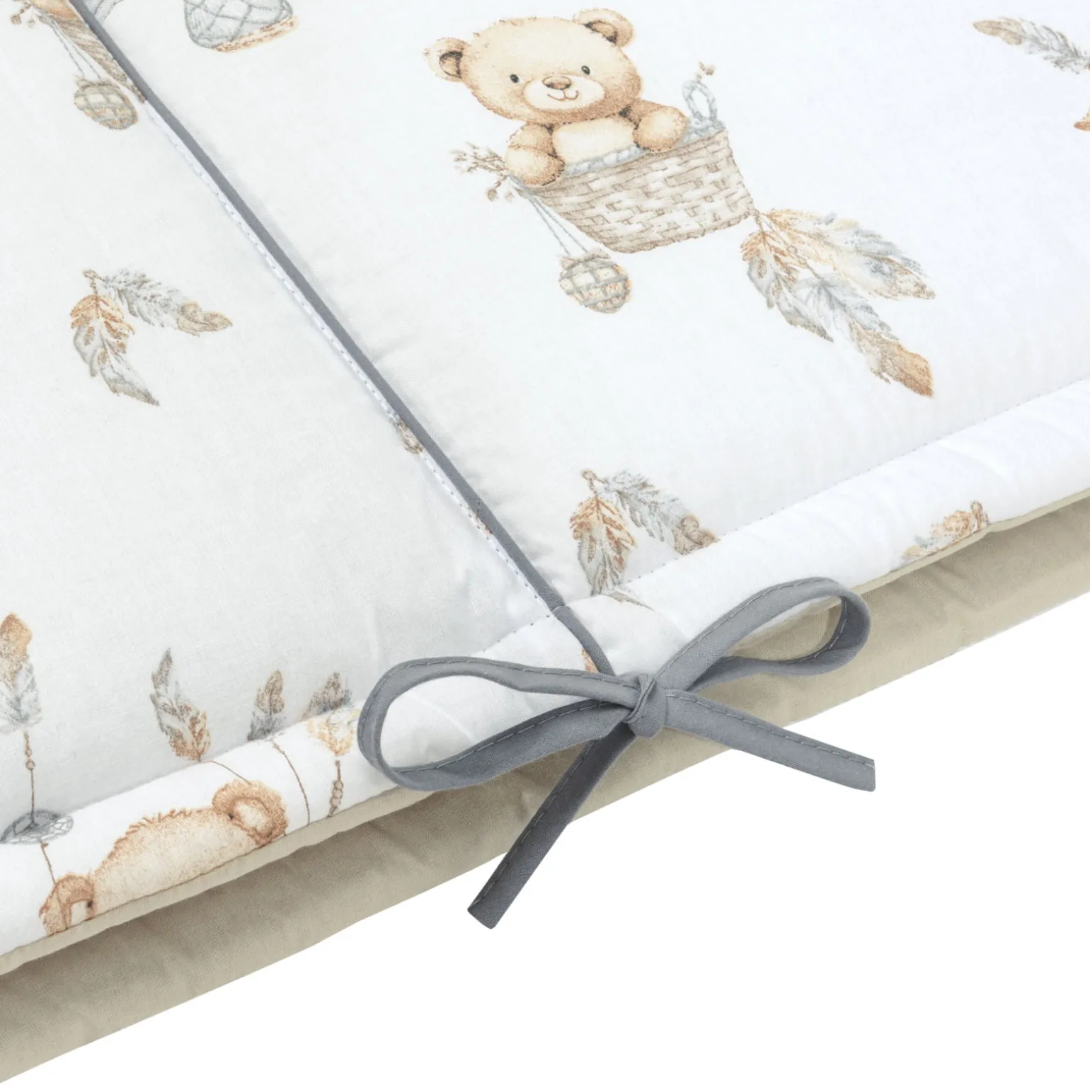 Ochraniacz do łóżeczka XXL -Boho Bears