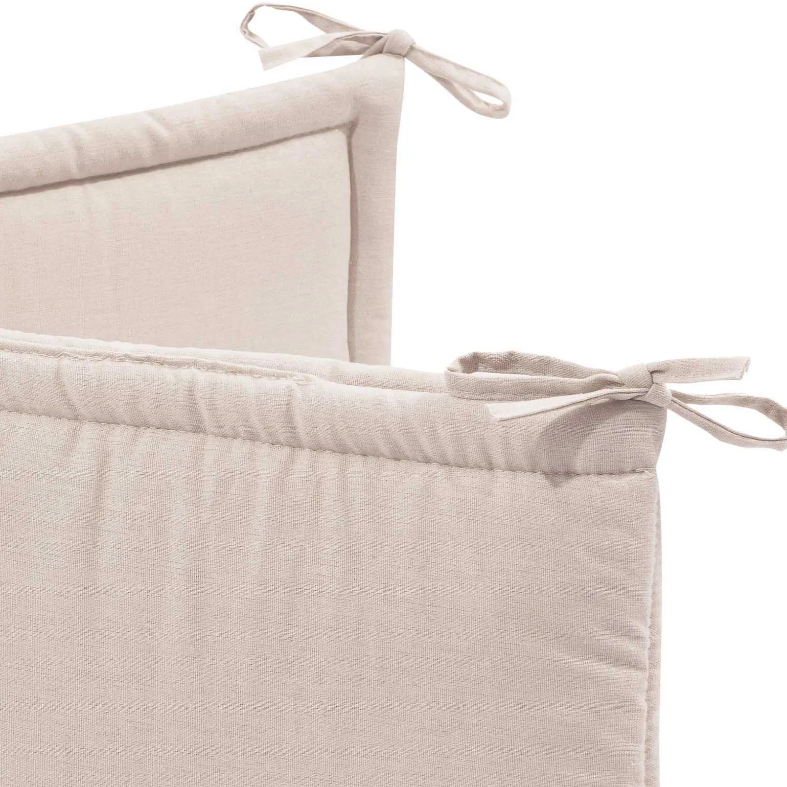 Ochraniacz do łóżeczka XXL - Linen Light PREMIUM