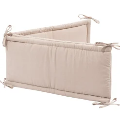 Ochraniacz do łóżeczka XXL - Linen PREMIUM