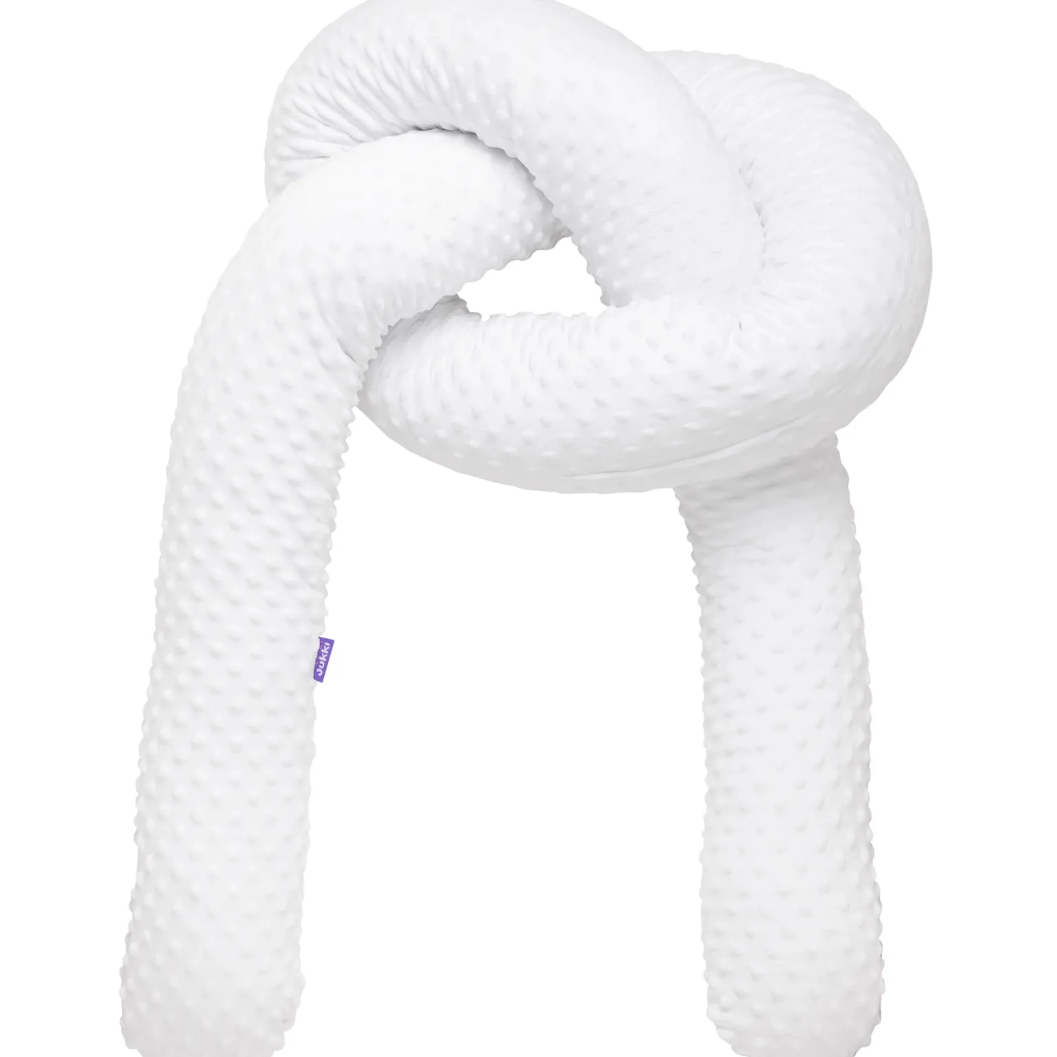 Ochraniacz wałek 300 cm - Białe Minky