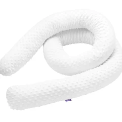 Ochraniacz wałek 300 cm - Białe Minky