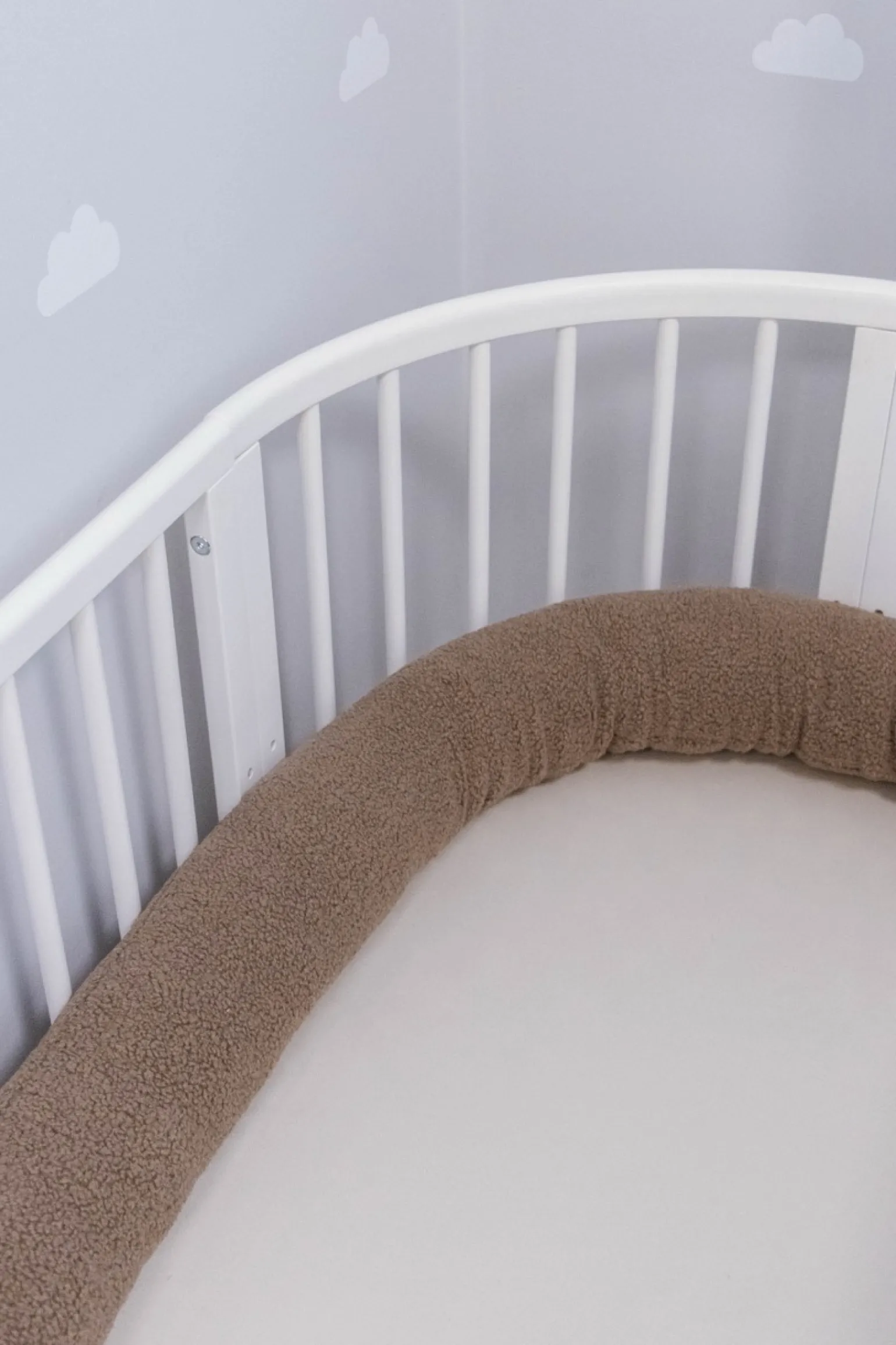 Ochraniacz wałek 300cm Boucle - Brown