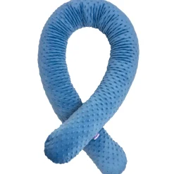 Ochraniacz wałek 180 cm - Jeansowe Minky