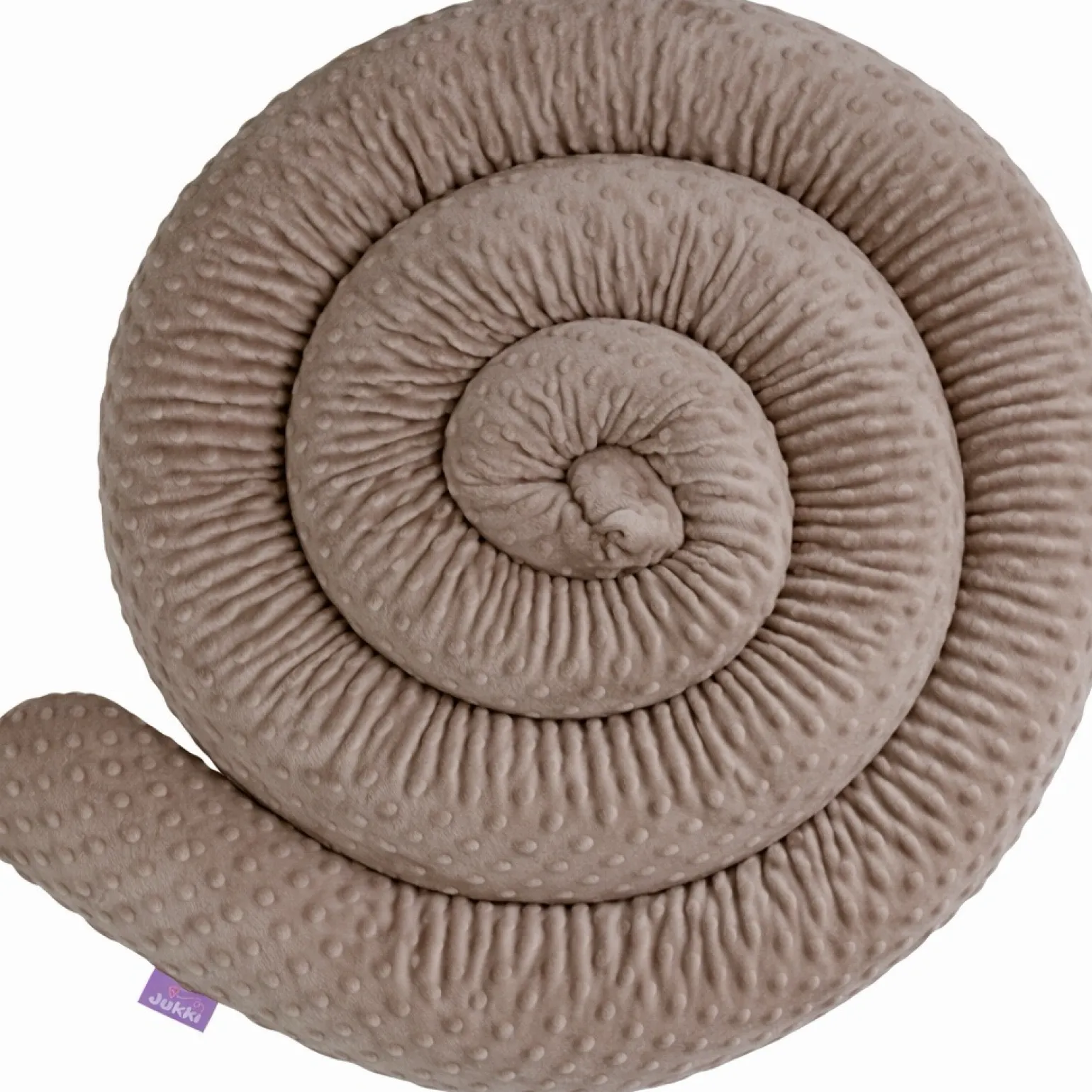 Ochraniacz wałek 400cm - Mokka Minky