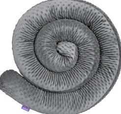 Ochraniacz wałek 300 cm - Szare Minky